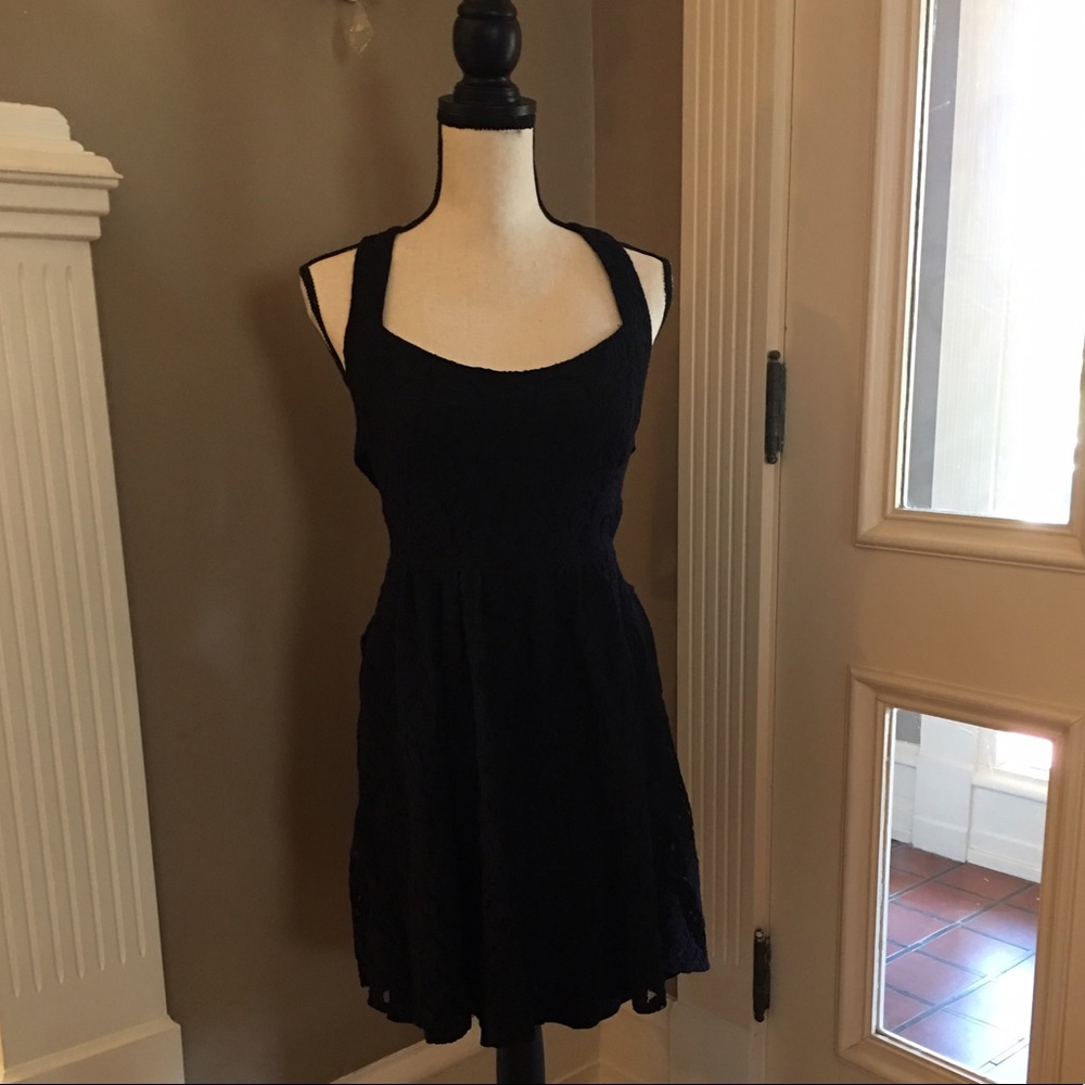 NWT FREE PEOPLE Black Skirt Romper