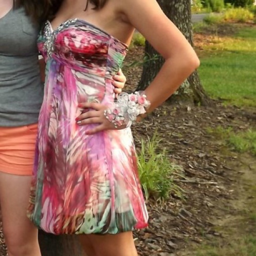 Short prom dress!