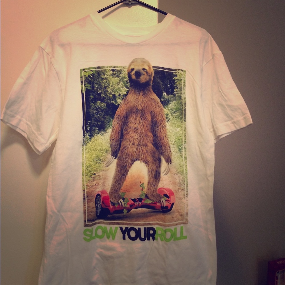 NWOT Hybrid Sloth T Shirt