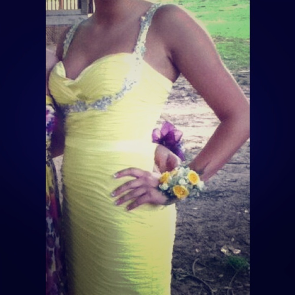 Long, mermaid style prom dress