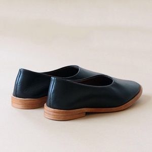 Osborn Studio Clarity artisan leather flats
