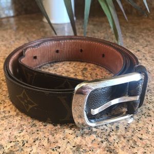 Authentic Louis Vuitton Monogram Belt 95 cm | 38"