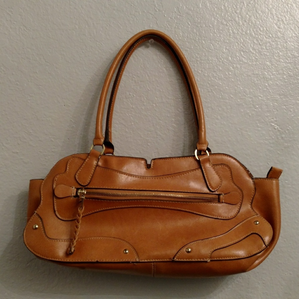 Tan Leather Purse