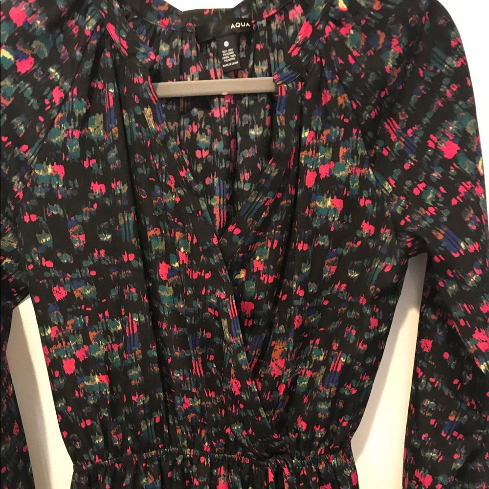 AQUA Speckled Long Sleeve Dress Size XS - Picture 5 of 6