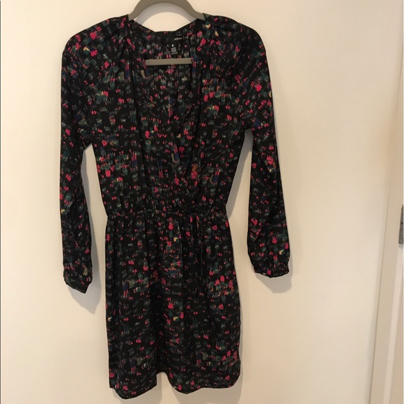 AQUA Speckled Long Sleeve Dress Size XS - Picture 3 of 6