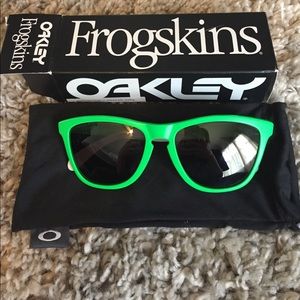 Oakley Frogskins Prizm Green Fade Edition