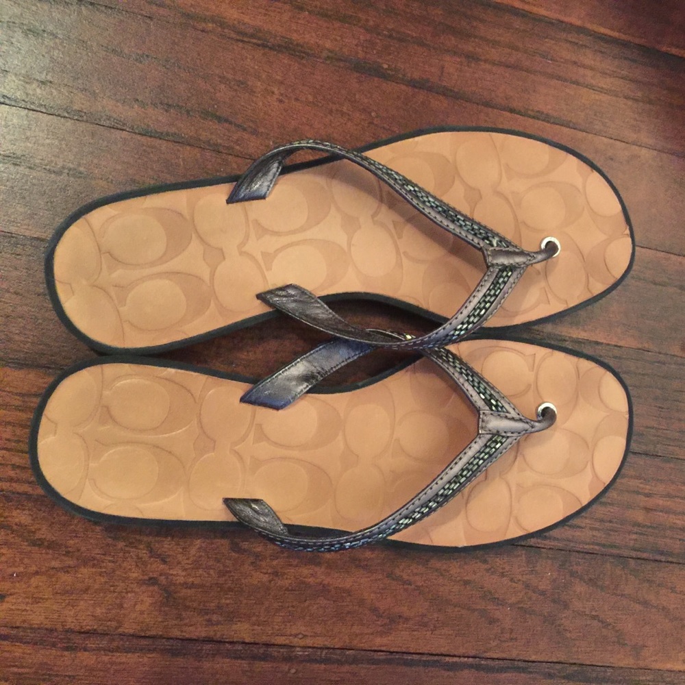 Coach Flip Flops