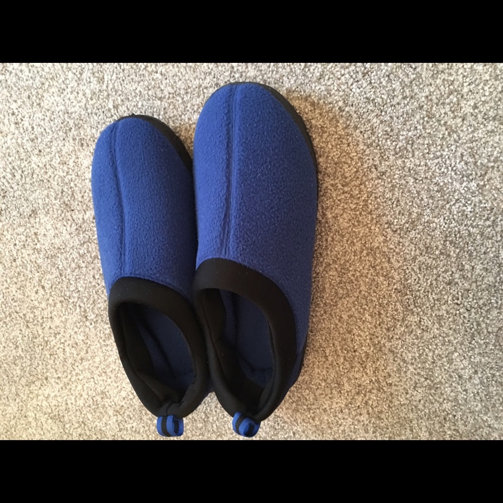 Mens memory foam slippers