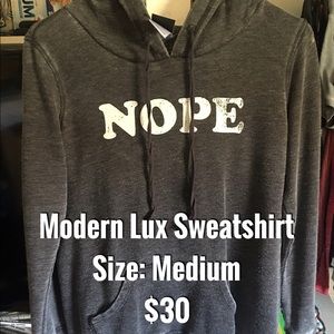 Modern Lux "Nope" Sweatshirt