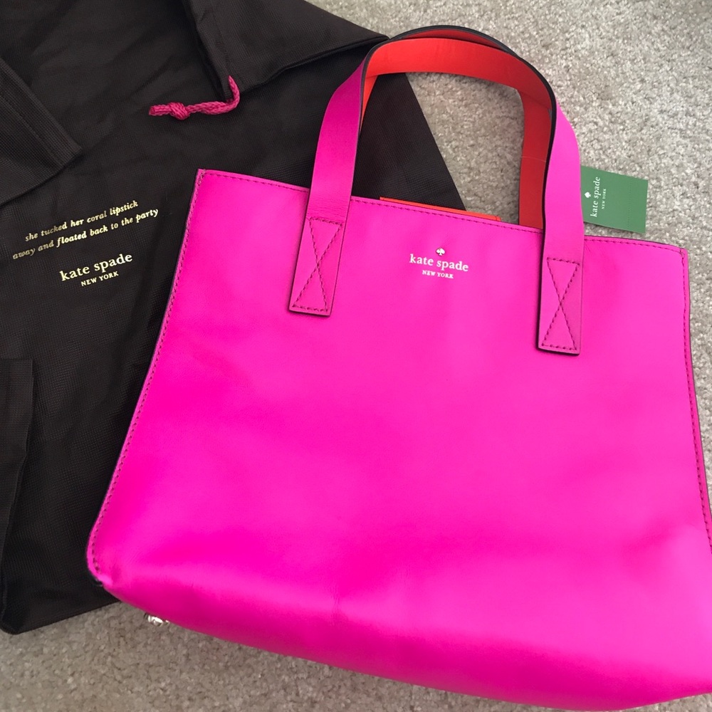 Moving, must go! Brand new Kate Spade hot pink bag