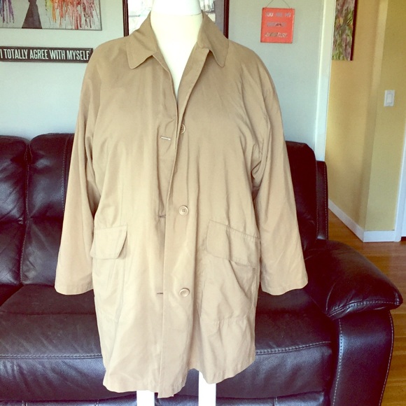 🛍️London Fog Short Trench - Picture 1 of 4