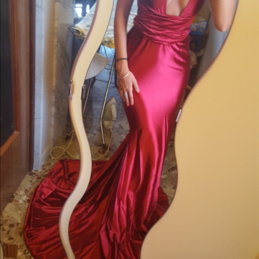 Beautiful red dress ❤prom dress evening dress - Picture 5 of 5