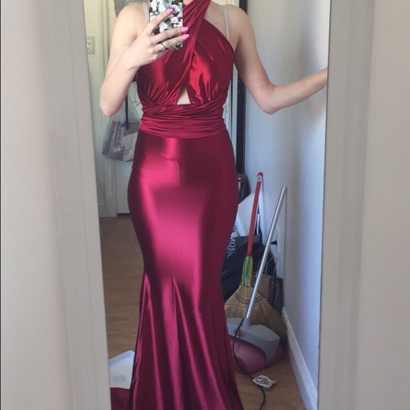 Beautiful red dress ❤prom dress evening dress - Picture 2 of 5