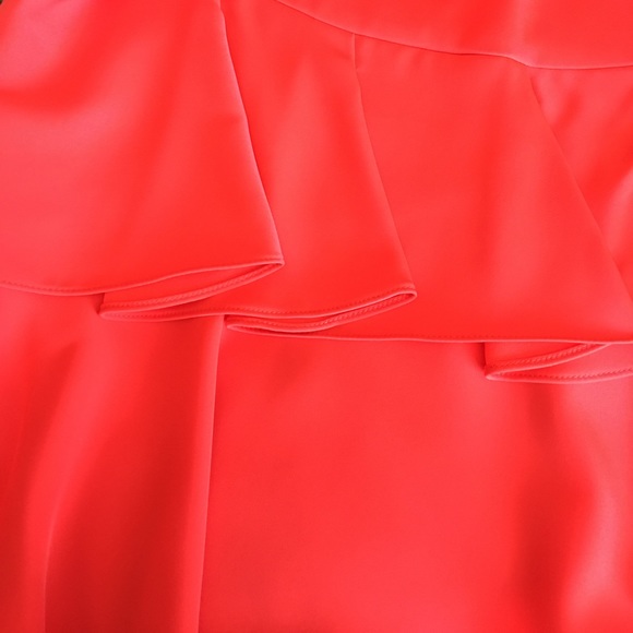 BCBGMaxAzria OneShoulder Ruffle Dress - Picture 4 of 4