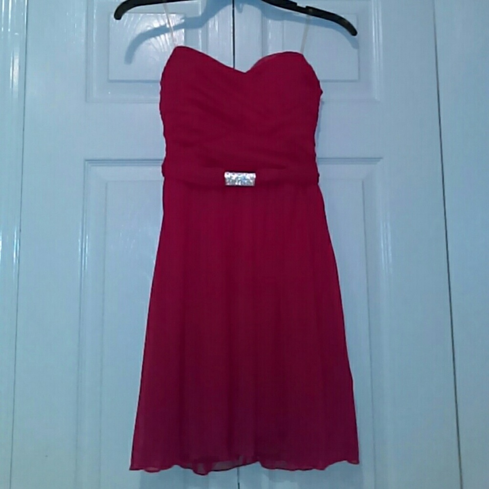 Red homecoming/prom dress