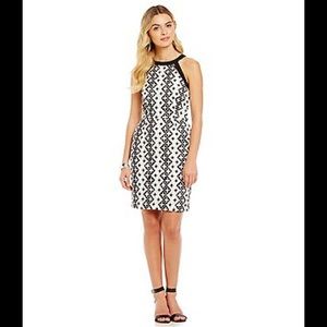 Katherine Kelly Sasha Dress size 8 black white