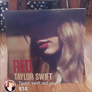 Taylor swift red vinyl
