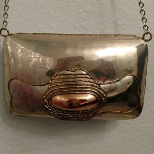 Mixed Metal Purse