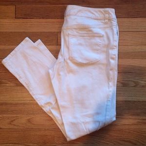 THE LIMITED white jeans