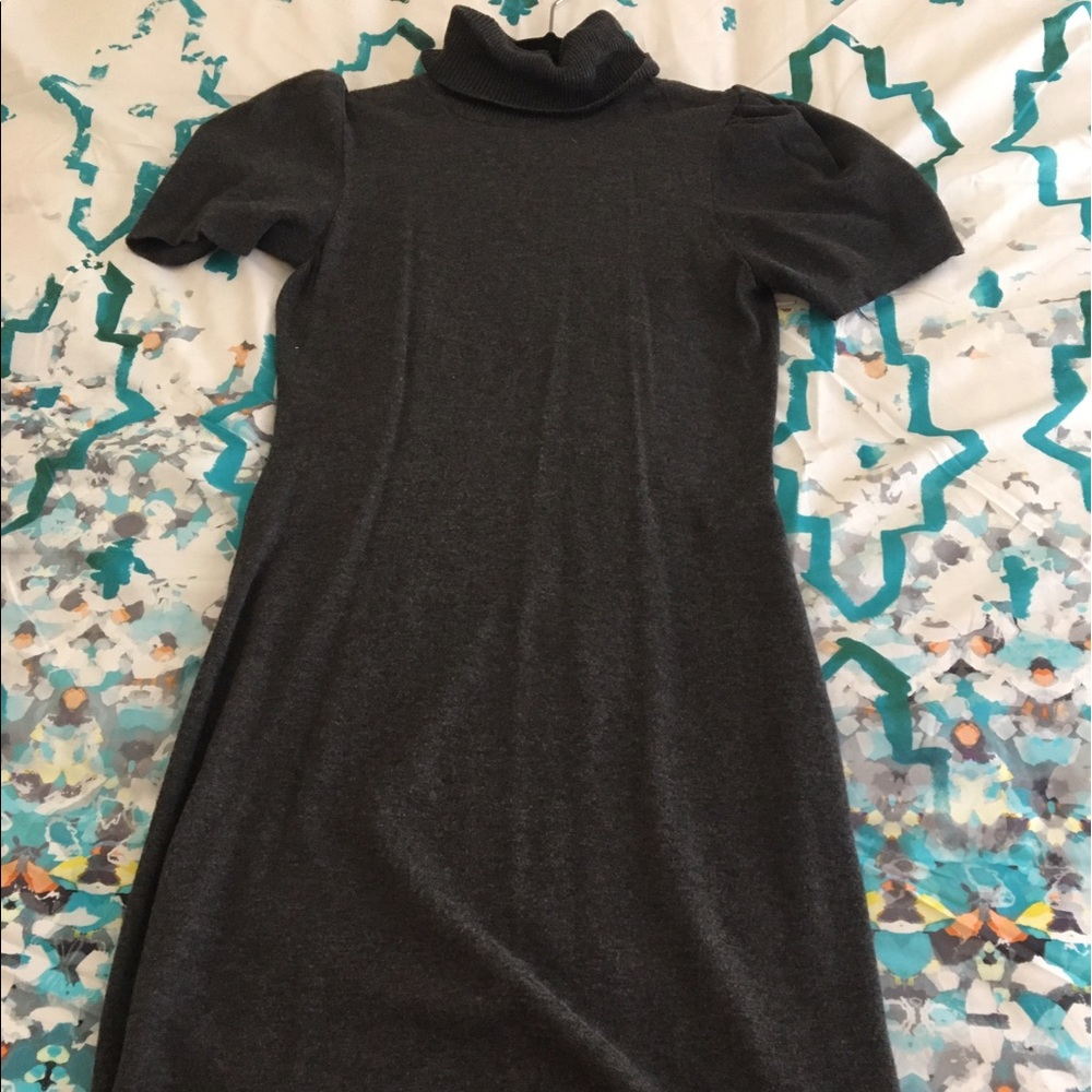 Express Grey sweater dress