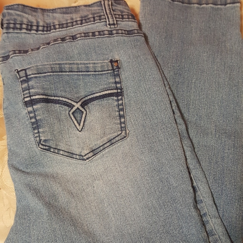Womens stretch denim jeans