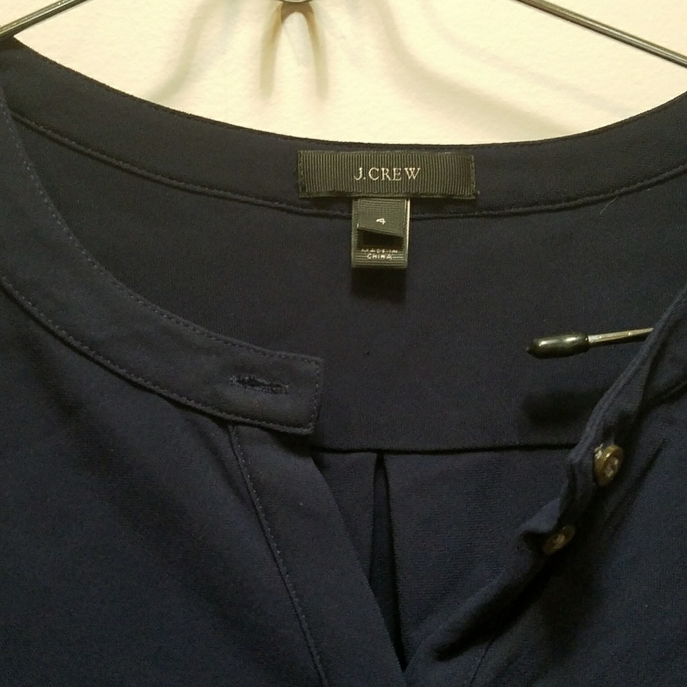 J.crew button blouse - Picture 3 of 4