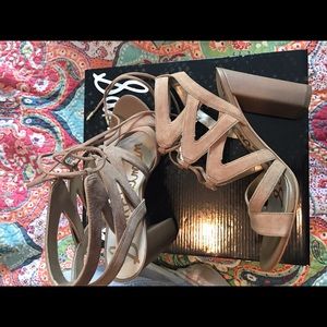 Sam Edelman lace up sandals
