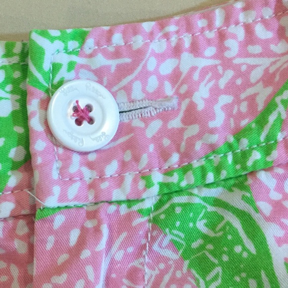 Lilly Pulitzer The Walsh shorts. Limeade cheat ya. - Picture 2 of 5