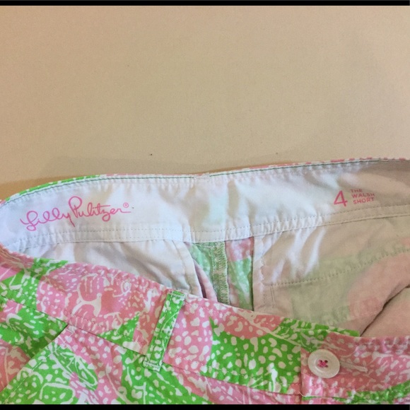 Lilly Pulitzer The Walsh shorts. Limeade cheat ya. - Picture 4 of 5