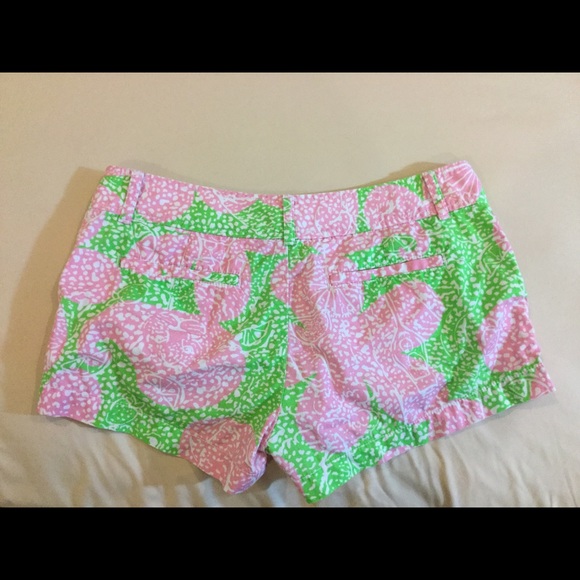 Lilly Pulitzer The Walsh shorts. Limeade cheat ya. - Picture 5 of 5