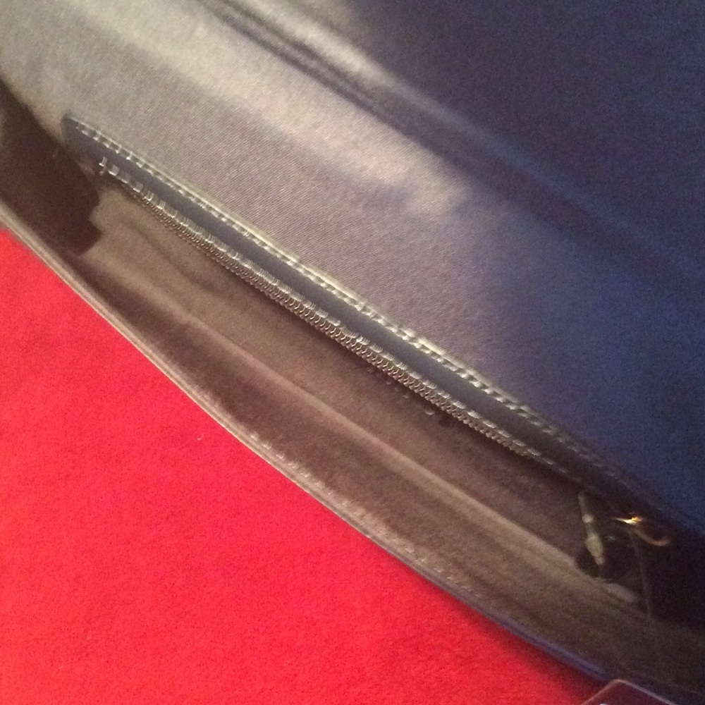 BCBG Navy studded clutch -NWT - Picture 2 of 3