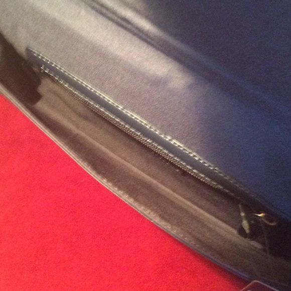 BCBG Navy studded clutch -NWT - Picture 2 of 3