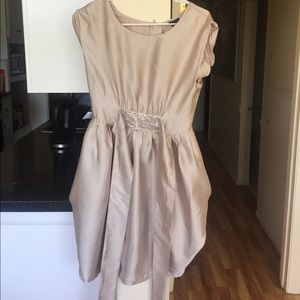 H&M metallic dress