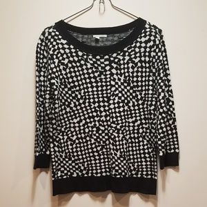 Halogen crew neck sweater shirt