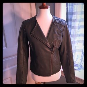 Apt 9 faux leather jacket
