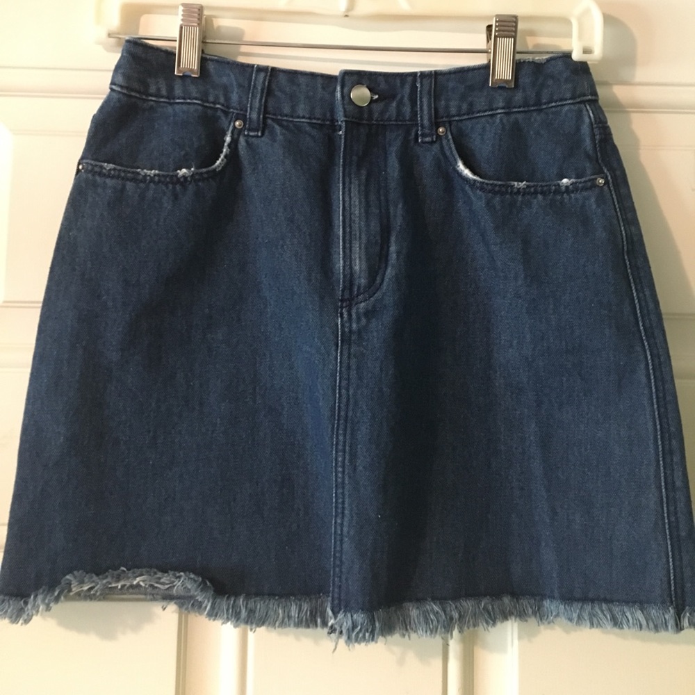 Jean Mini Skirt