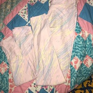 Mommy and Me legging set. Kids S/M and adult OS