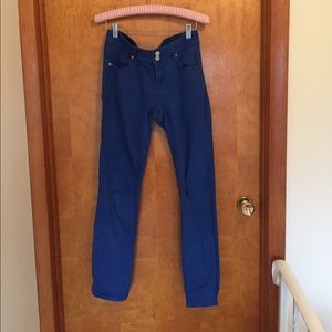 Women's Blue Skinnies