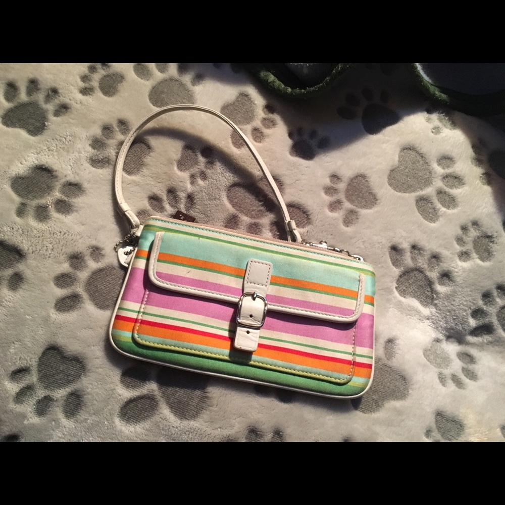 Authentic Coach Wristlet