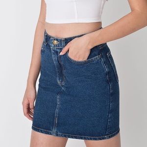 ****SOLD********F21 High waisted denim mini skirt