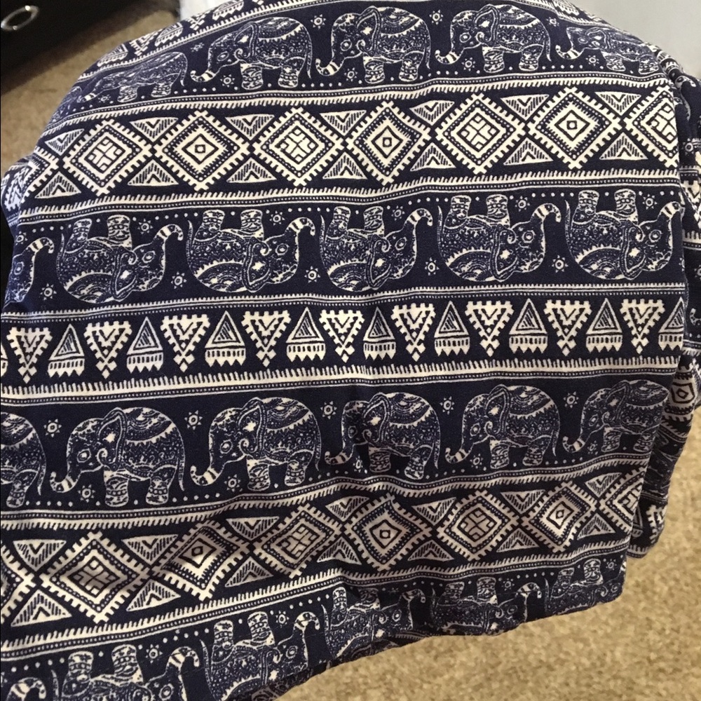 elephant print leggings