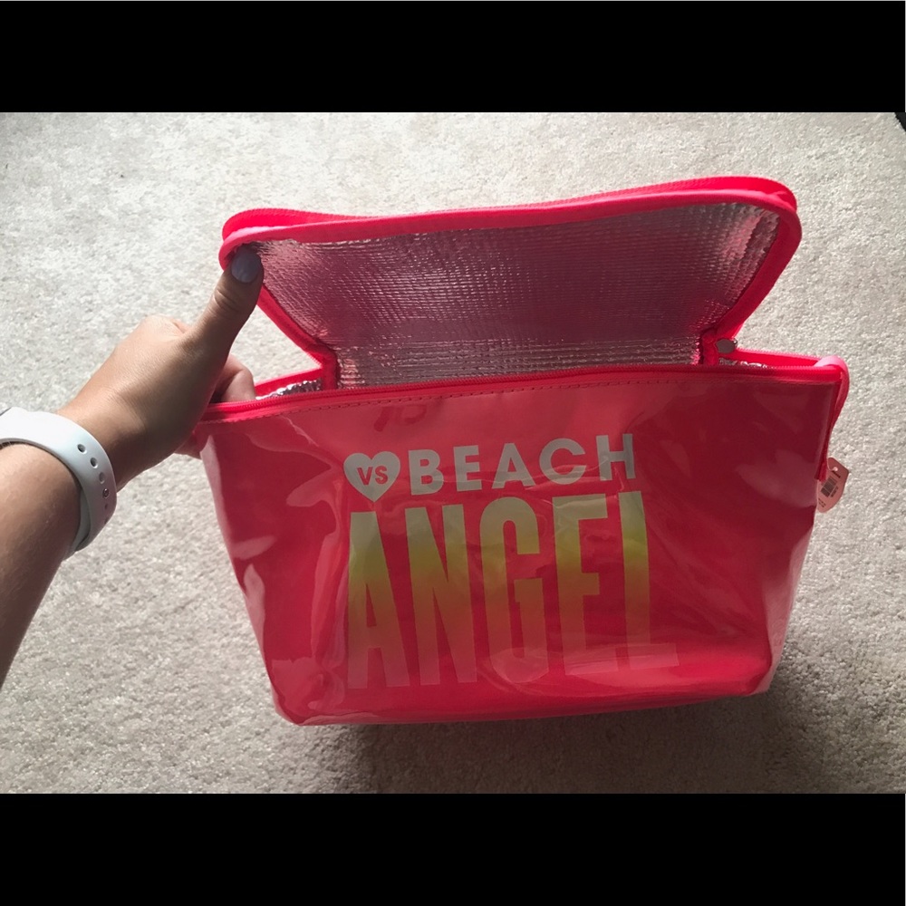 Victoria's Secret pink cooler