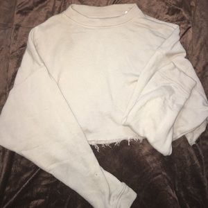 L.A. Hearts crop sweatshirt