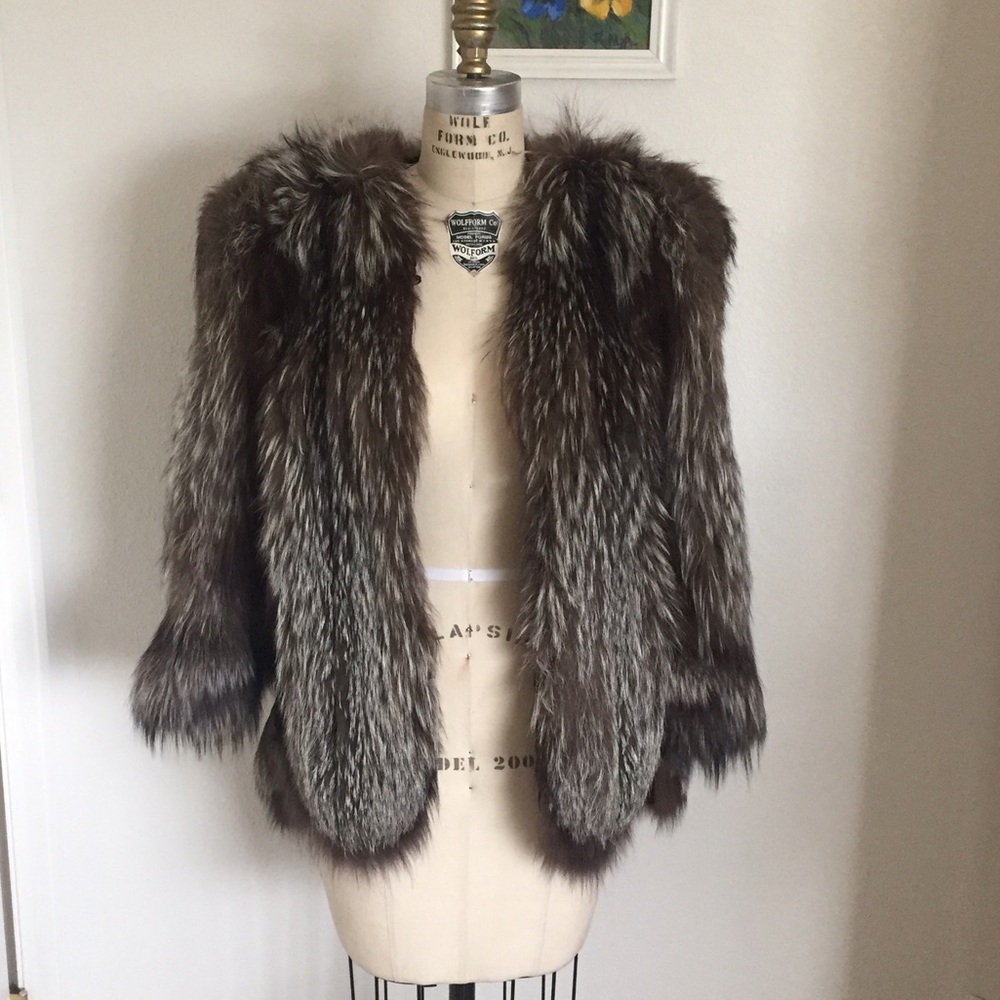 Real Fox Fur Coat