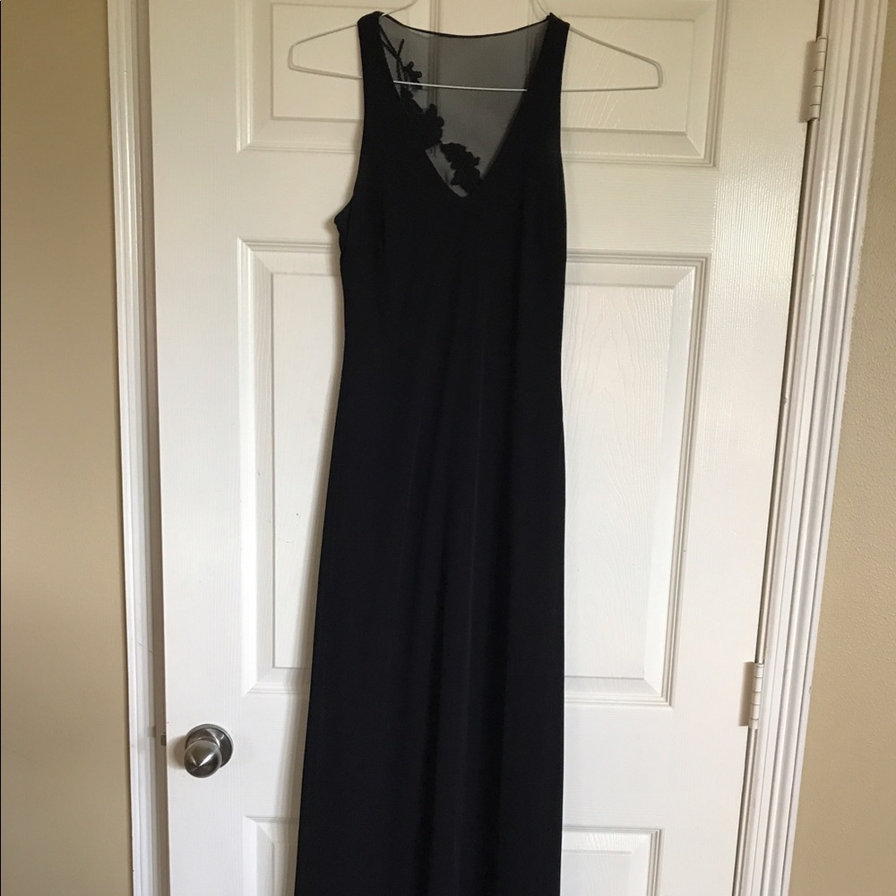 Black gown dress