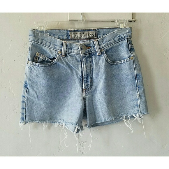 Guess Pants - Vintage GUESS Jean Shorts