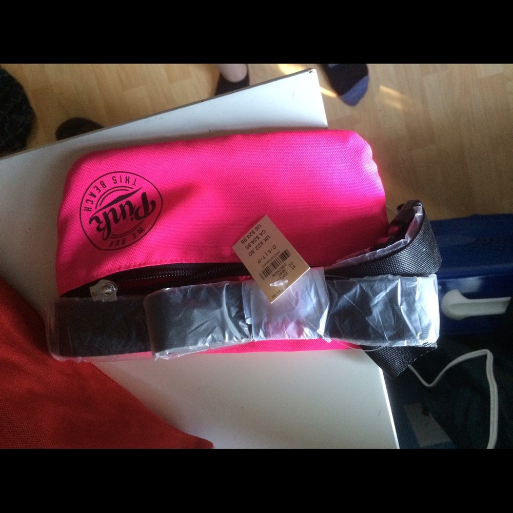 Pink fanny pack