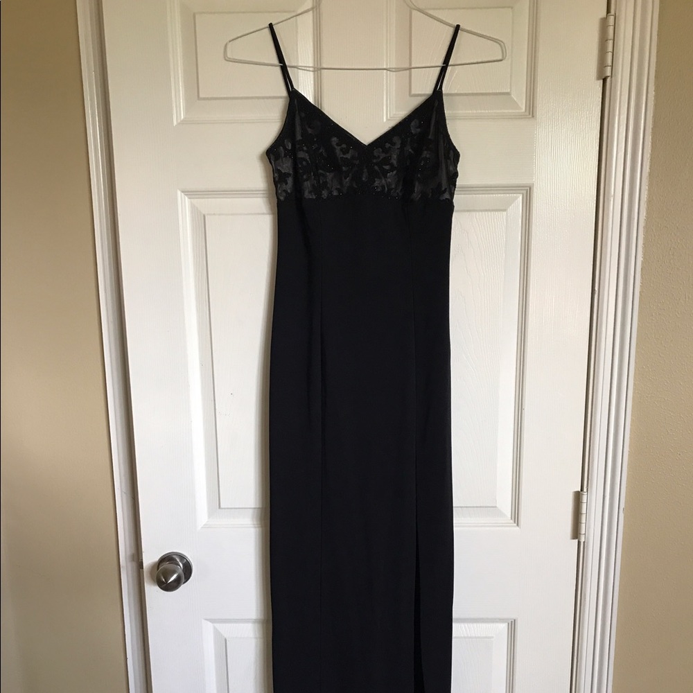 Black gown
