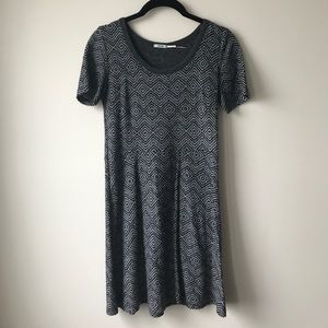 Tribal Print Knit Dress