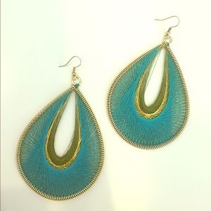 Gold Statement Earrings